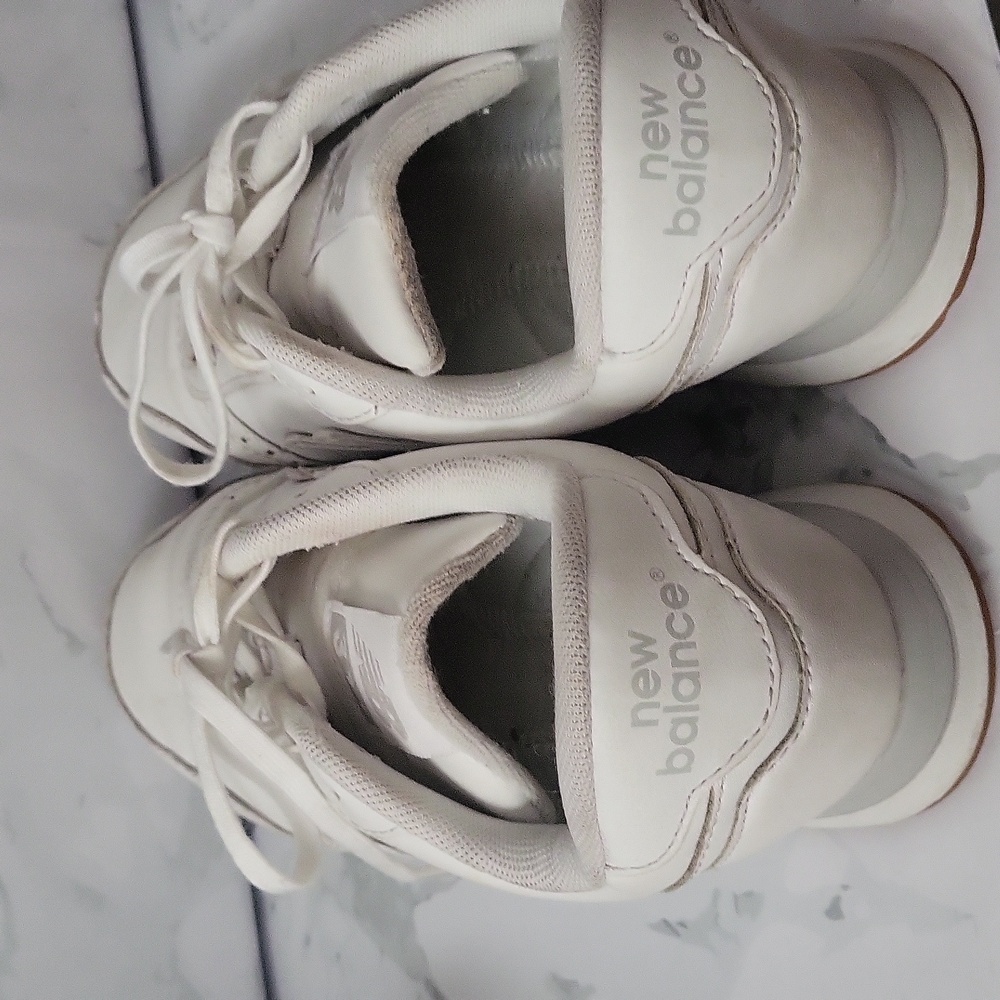 New Balance White Women's Sneakers - Picture 2 of 8
